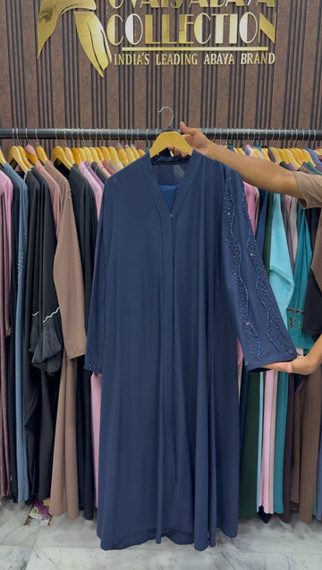 RAFIYA PREMIUM KOREAN ABAYA | BLUE