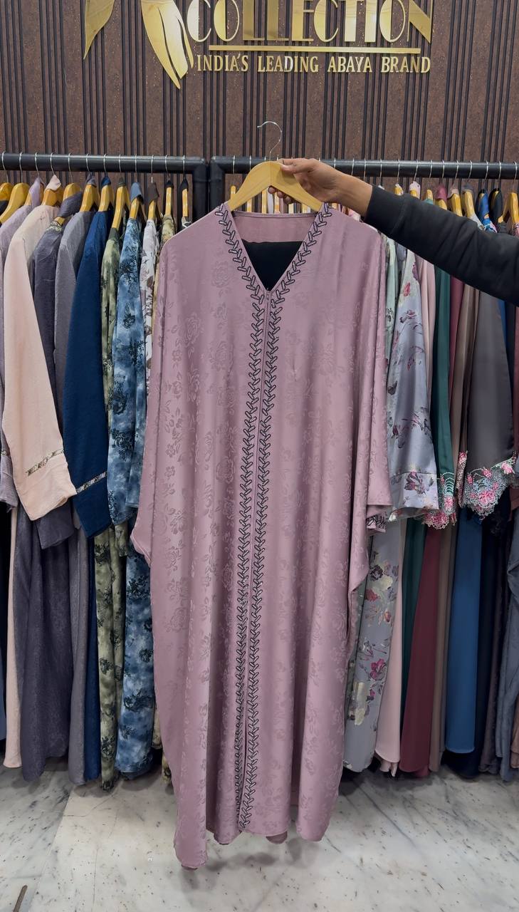 AL-YASHA KAFTAN ABAYA | PINK