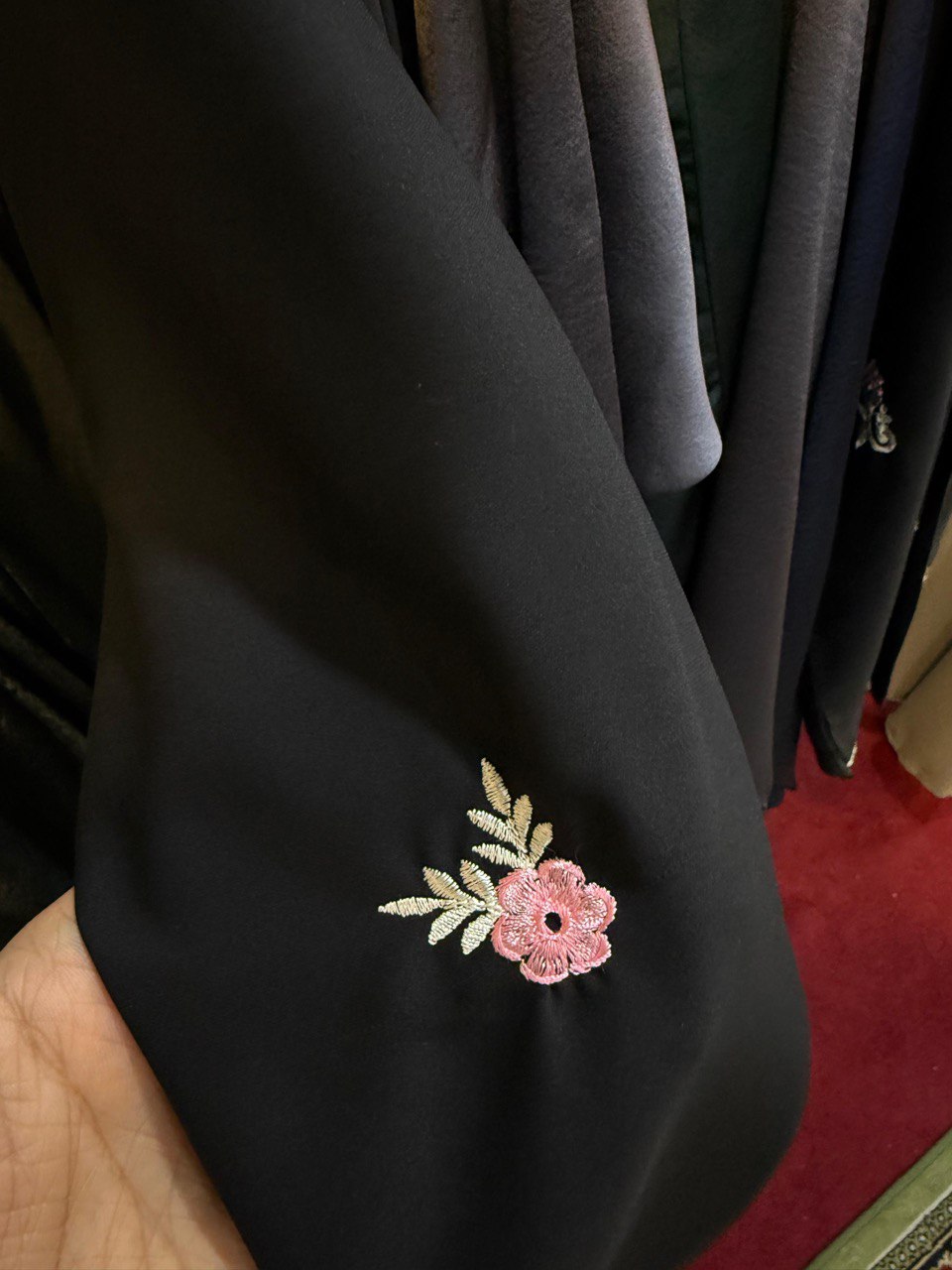 AL-HUSNA EMBROIDERY WORK ABAYA | PRINT- 05
