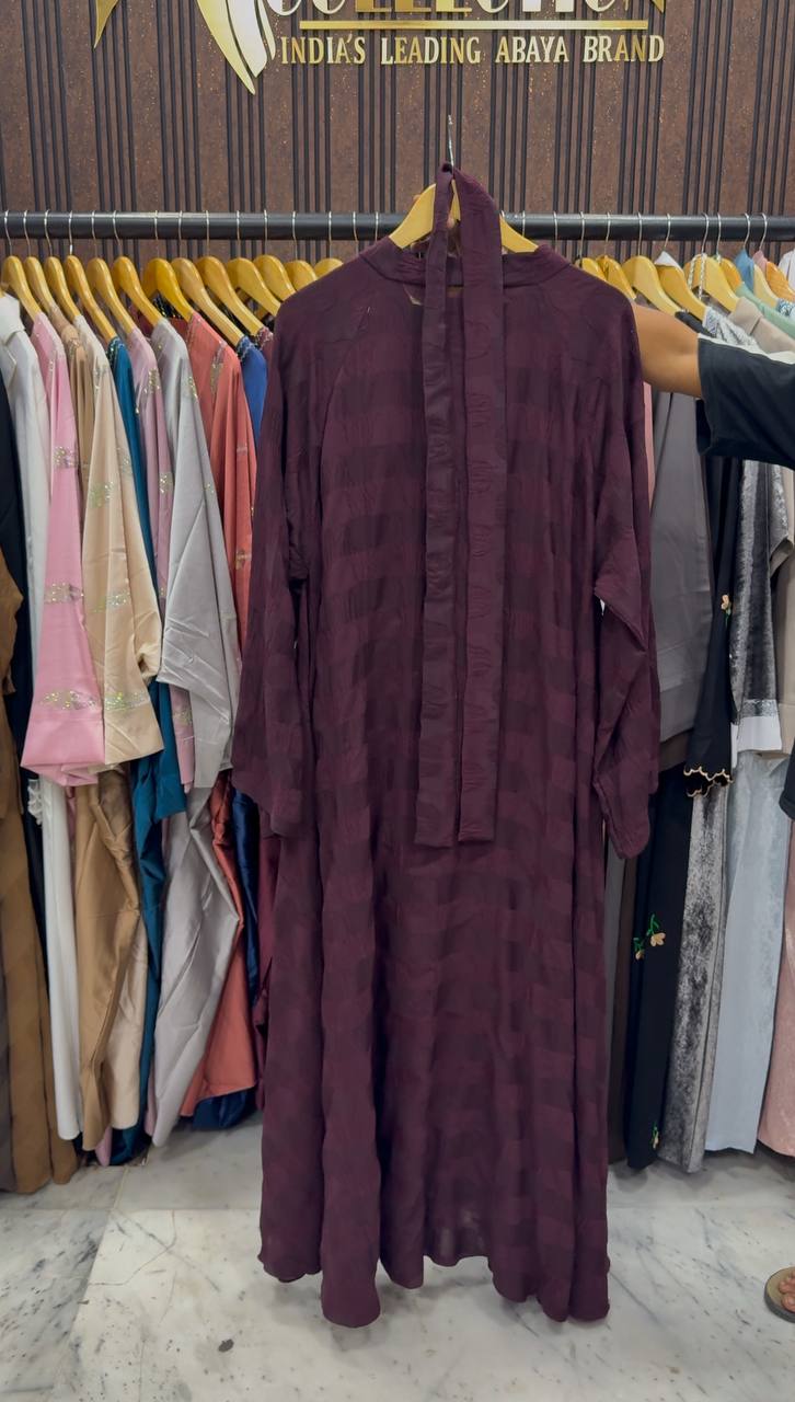HOOR UMBRELLA ABAYA | WINE