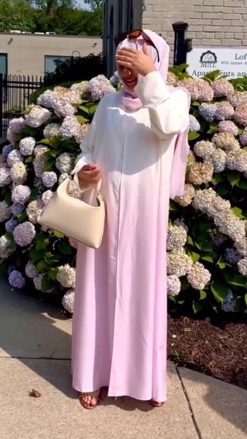 HASEENA DOUBLE SHRUG | PINK