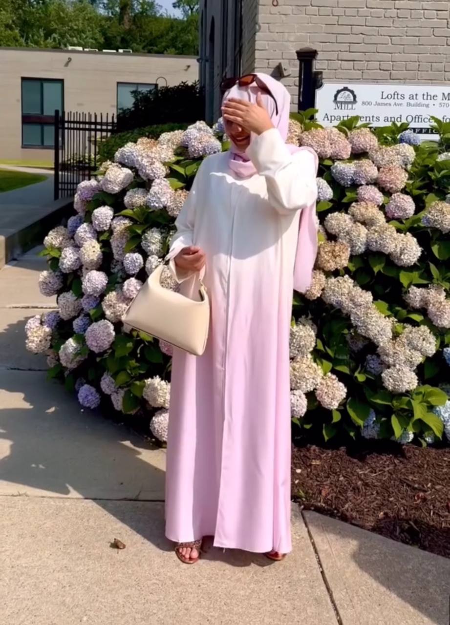 HASEENA DOUBLE SHRUG | PINK