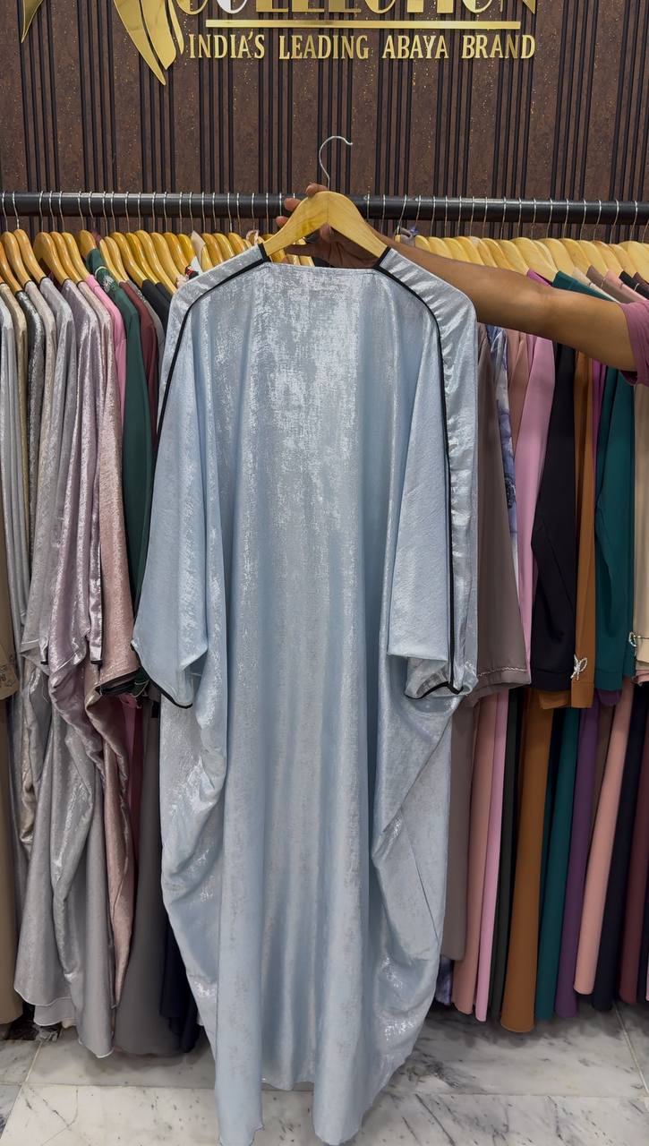 AMREEN SIMMER KAFTAN ABAYA | SKY BLUE
