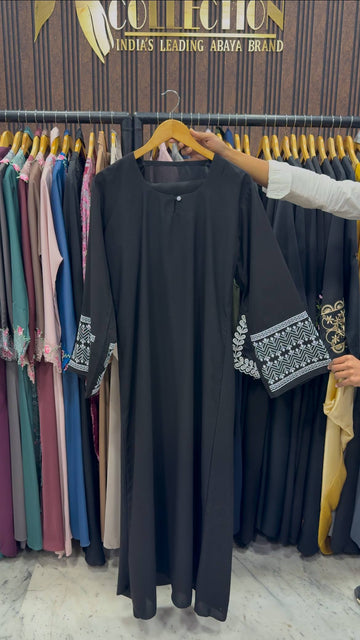 ROOHA EMBROIDERY ABAYA | S-4