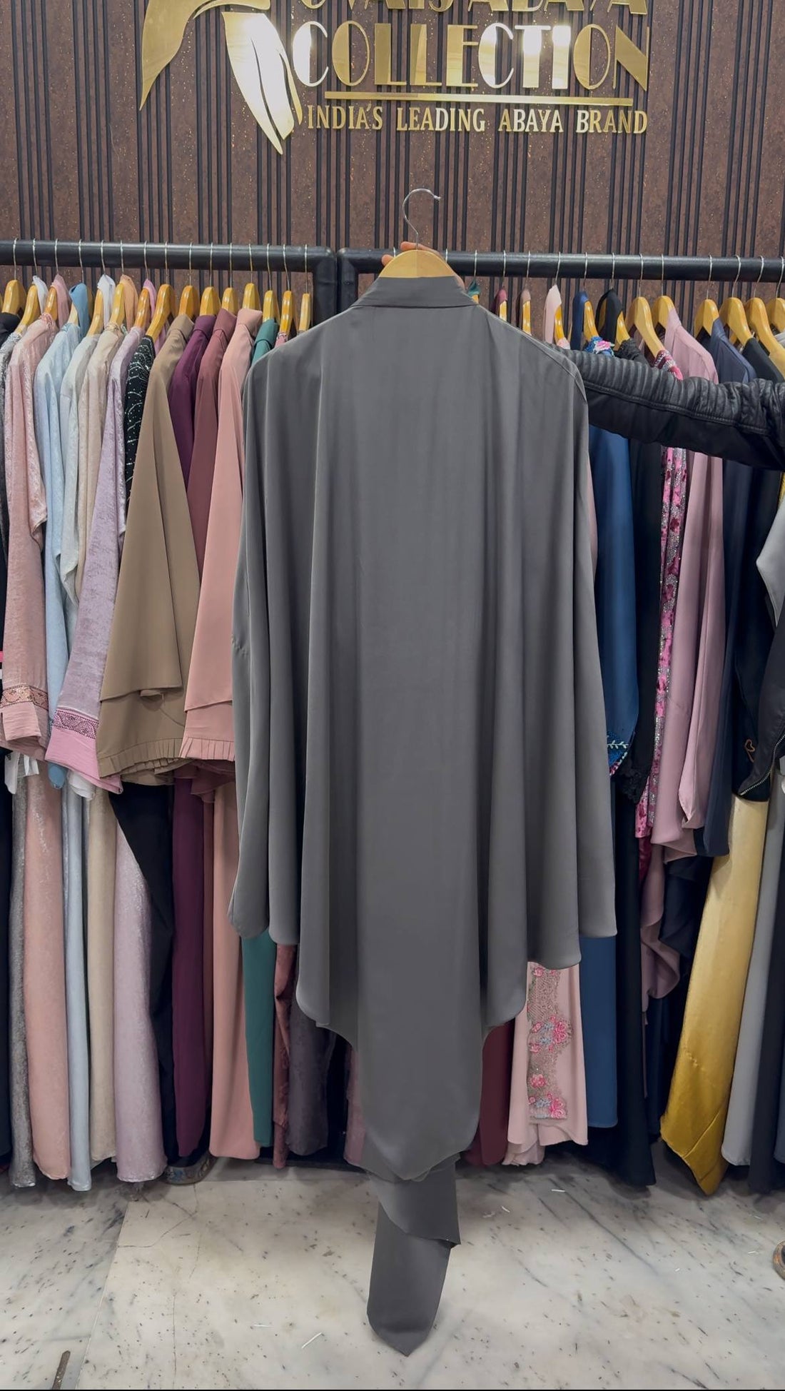 UMRAH KAFTAN ABAYA | GRAY