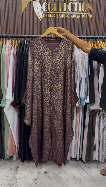 SIBEL PRINTED KAFTAN ABAYA | PRINT-01