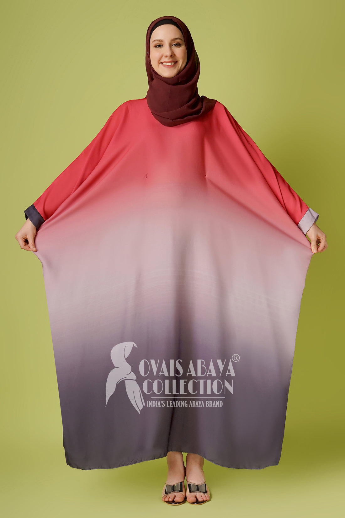 AIZA SHADED KAFTAN ABAYA | SHADE-02