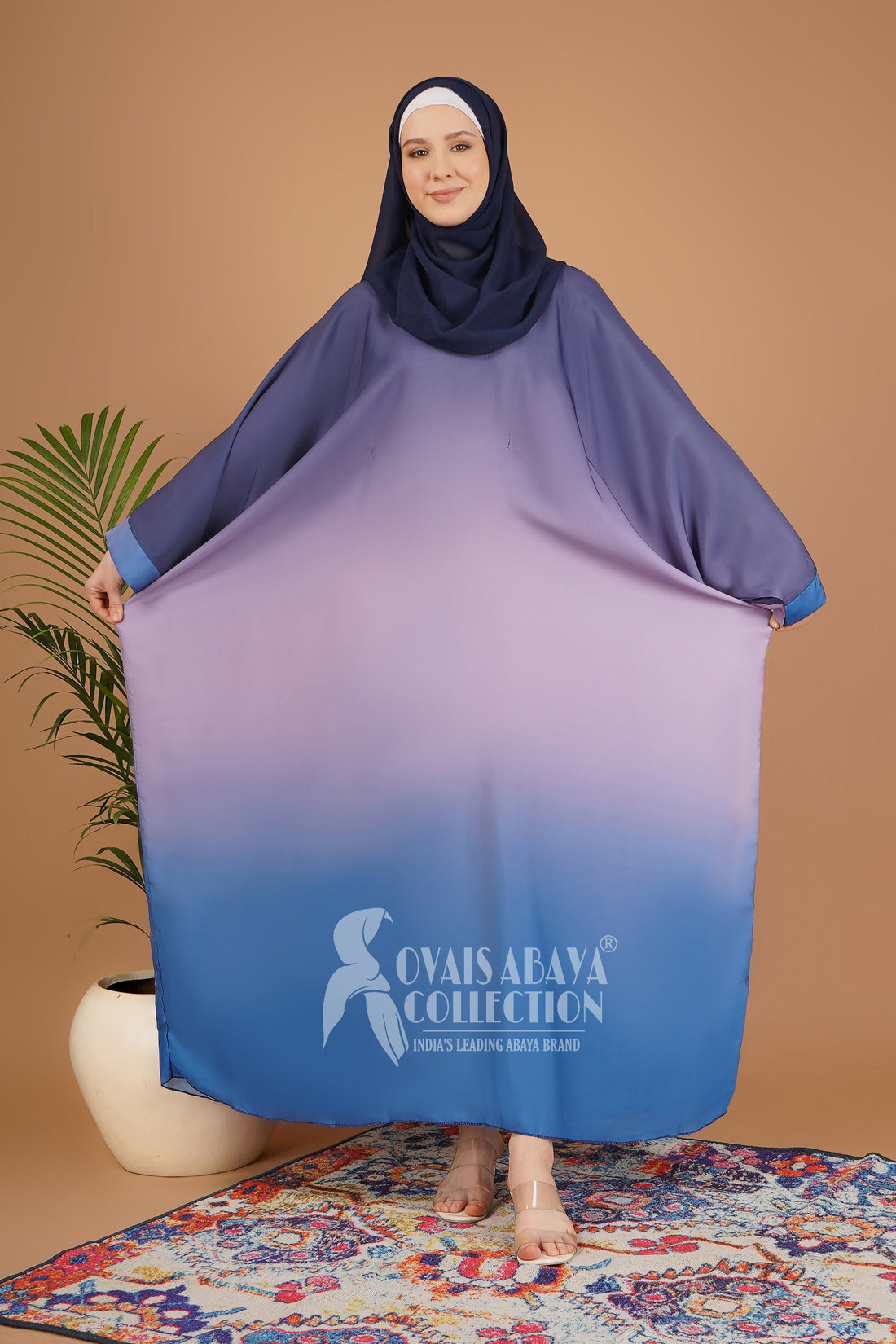 AIZA SHADED KAFTAN ABAYA | SHADE-05