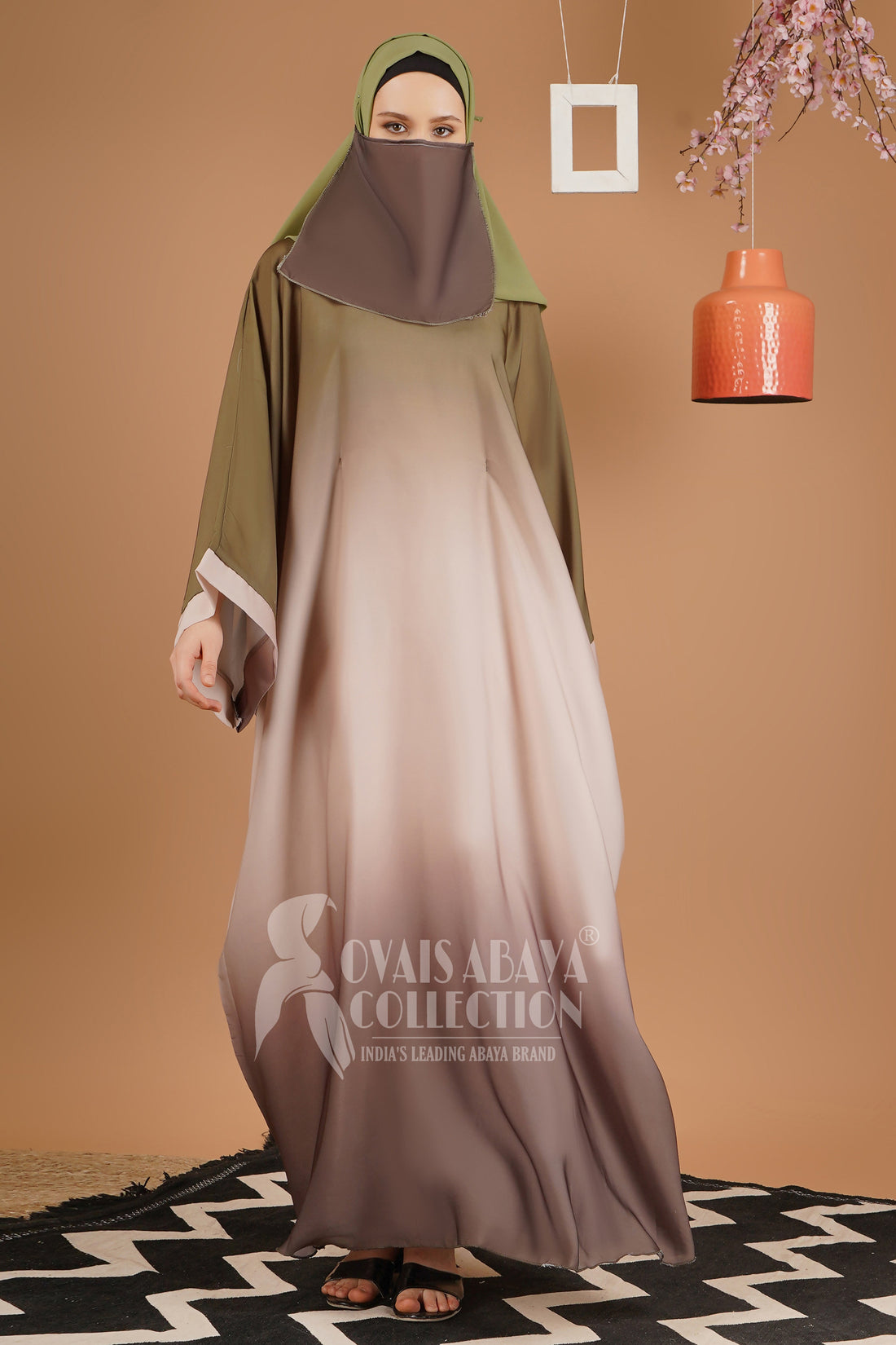 AIZA SHADED KAFTAN ABAYA | SHADE-03