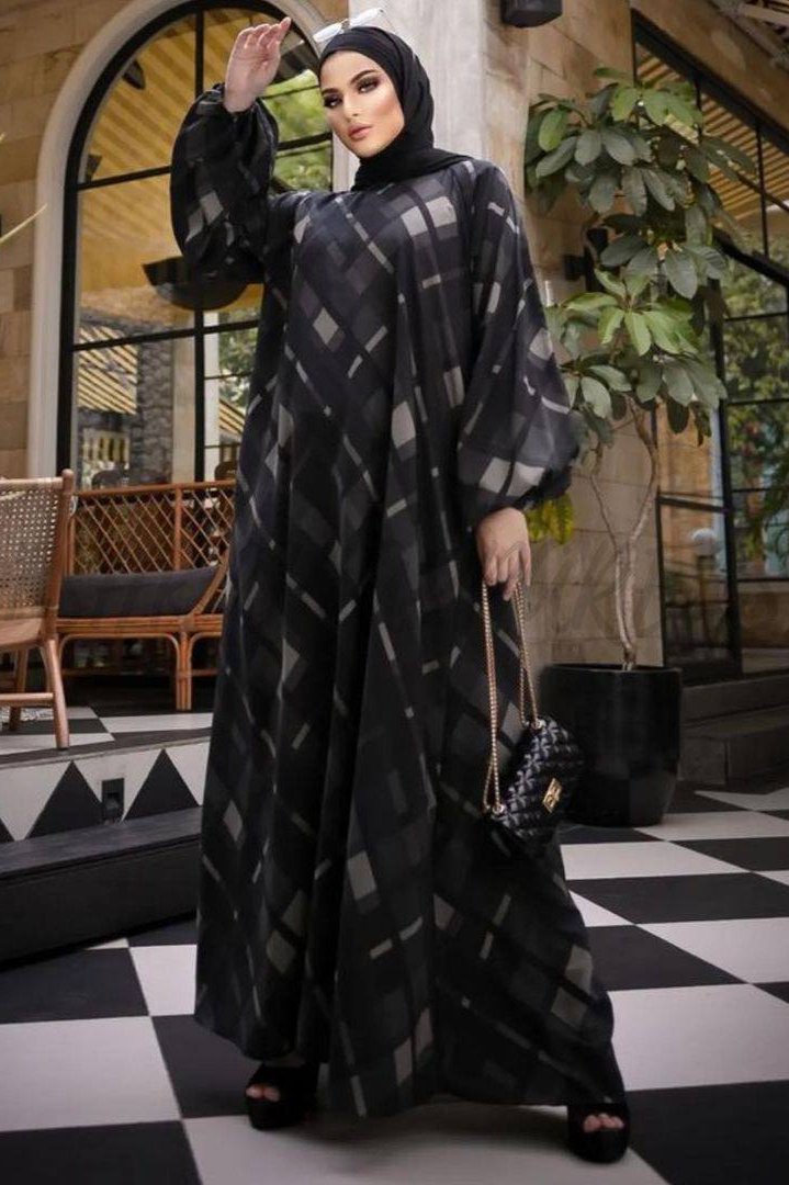 ALIZA PRINTED ABAYA | SHADE 9
