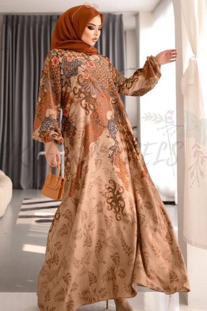 ALIZA PRINTED ABAYA | SHADE 11