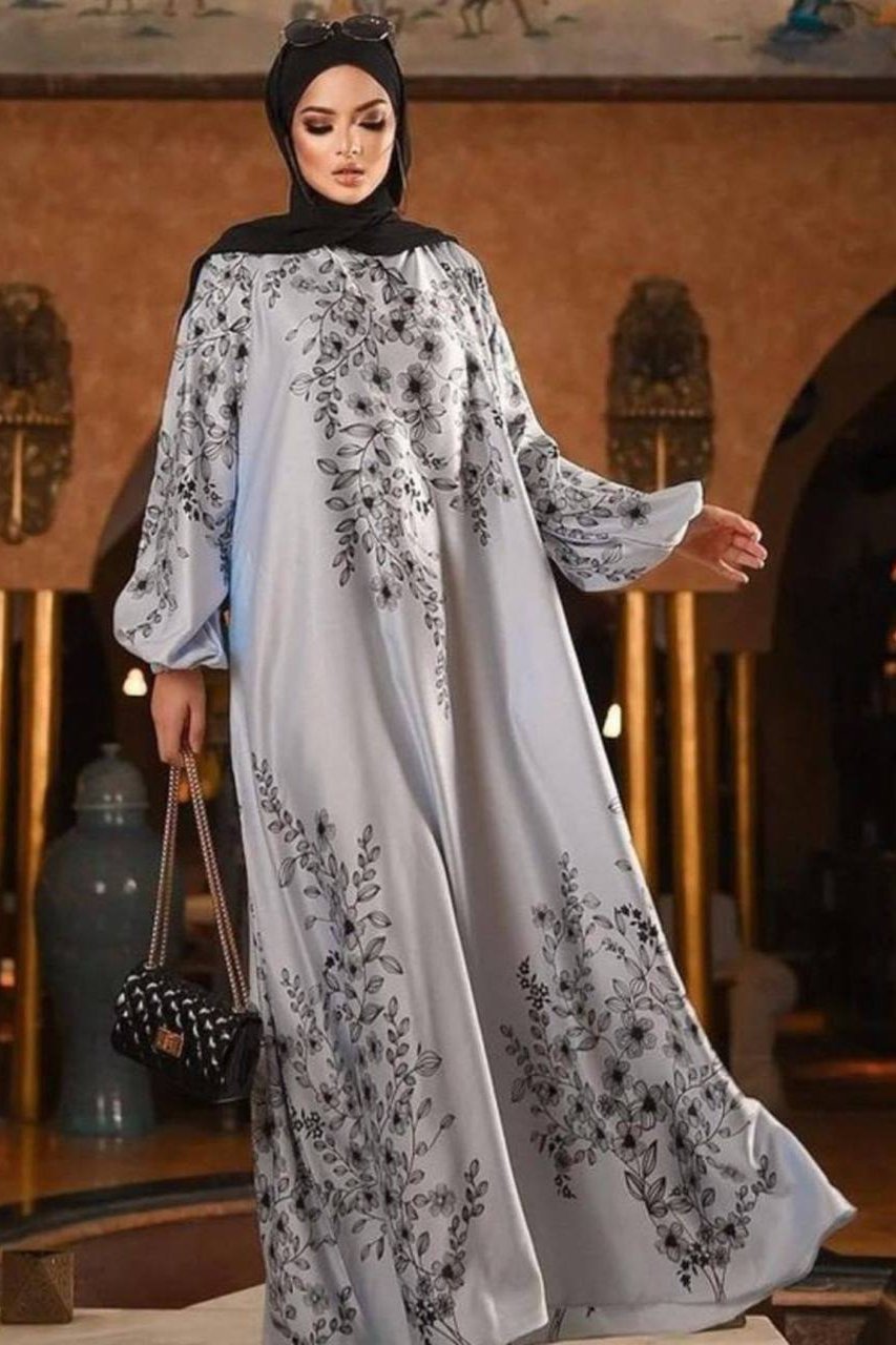 ALIZA PRINTED ABAYA | SHADE 13